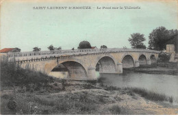 SAINT LAURENT D'AIGOUZE - Le Pont Sur Le Vidourle - Très Bon état - Andere & Zonder Classificatie