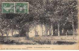 QUISSAC - La Promenade Et Le Temple - état - Sonstige & Ohne Zuordnung