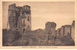 PORTS ALL KERSAINT - Ruines Du Château De Trémazau - état - Autres & Non Classés