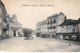 FUMEL - Place Du Marché - Très Bon état - Fumel