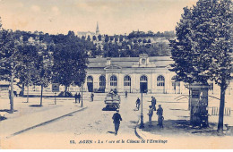 AGEN - La Gare Et Le Coteau De L'Ermitage - Très Bon état - Agen