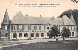Façade Du Château De SEPT FONTAINES Près De Mézières - Très Bon état - Autres & Non Classés