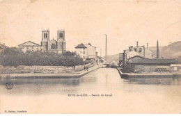 RIVE DE GIER - Bassin Du Canal - état - Rive De Gier