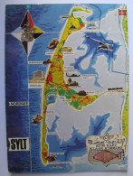 ALLEMAGNE - SCHLESWIG-HOLSTEIN - SYLT - Map - Sylt