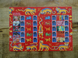 Great Britain MNH SG Nr LS137 Smilers - Blocks & Miniature Sheets