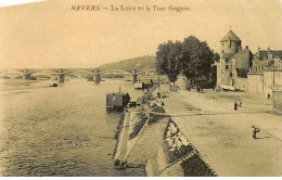 NEVERS - La Loire Et La Tour Goguin - Très Bon état - Nevers