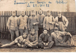 Souvenir Du CAMP DE BITCHE 1922 - Carte Photo - Soldats - état - Bitche