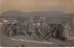 Souvenir Du CAMP BITCHE 1920 - Carte Photo - Soldats - état - Bitche