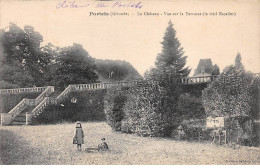 PORTETS - Le Château - Vue Sur La Terrasse - Très Bon état - Autres & Non Classés