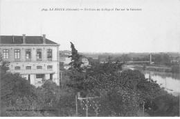 LA REOLE - Un Coin Du Collège Et Vue Sur La Garonne - Très Bon état - La Réole