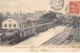 CHALONS SUR MARNE - Intérieur De La Gare - état - Châlons-sur-Marne