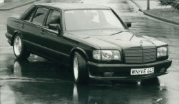 Photo Auto, Mercedes, S-Klasse-Modell, Autokennzeichen WN VE442 - Sonstige & Ohne Zuordnung