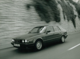 Photo Auto, BMW 5er Touring, Familienlimousine, Modellpalette, Autokennzeichen MPL 8143 - Other & Unclassified