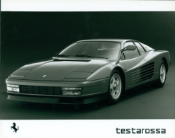 Photo Auto, Ferrari, Testarossa, Vorderansicht - Other & Unclassified