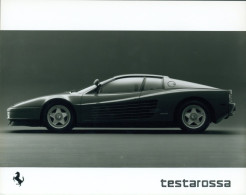 Photo Auto, Ferrari, Testarossa, Seitenansicht - Other & Unclassified