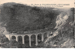 Route De VILLEFRANCHE à FONT ROMEU - Viaduc De La CABANASSE - Très Bon état - Autres & Non Classés