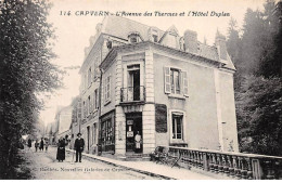 CAPVERN - L'Avenue Des Thermes Et L'Hôtel Duplan - Très Bon état - Autres & Non Classés