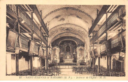 SAINT ETIENNE DE BAIGORRY - Intérieur De L'Eglise - Très Bon état - Saint Etienne De Baigorry