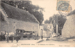 DELINCOURT - Le Château Et Le Calvaire - état - Sonstige & Ohne Zuordnung