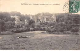 PARNES - Château D'Alincourt - état - Autres & Non Classés