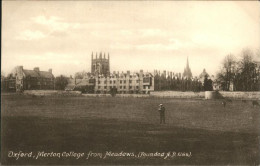 11111270 Oxford Oxfordshire Merton College Meadows   - Autres & Non Classés