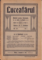 Luceafărul, 1 Ianuarie Stil Vechi 1913, Sibiu Z528N - Geography & History