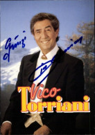 CPA Schauspieler Sänger Vico Torriani, Portrait, Autogramm - Personnages Historiques