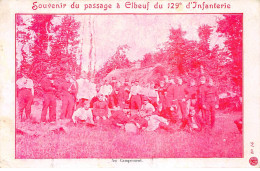 Souvenir Du Passage à ELBEUF Du 129e D'Infanterie - état - Elbeuf