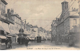 ELBEUF - La Place Du Coq Et Rue De La Barrière - Très Bon état - Elbeuf