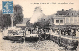 LA BOUILLE - Arrivée Du Bateau De Rouen - Très Bon état - La Bouille