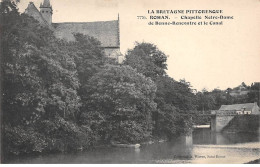 ROHAN - Chapelle Notre Dame De Bonne Rencontre Et Le Canal - Très Bon état - Rohan