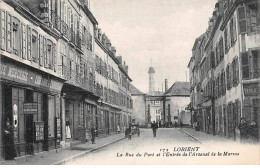 LORIENT - La Rue Du Port Et L'Entrée De L'Arsenal De La Marine - Très Bon état - Lorient