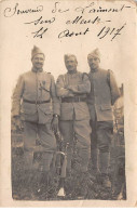 Souvenir De LAIMONT SUR MEUSE - 14 Août 1917 - Soldats - Carte Photo - état - Autres & Non Classés