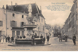 TOUL - La Fontaine Monumentale En Marbre Blanc De La Place Croix En Bourg - Très Bon état - Toul