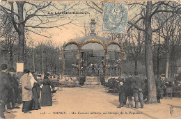NANCY - Un Concert Militaire Au Kiosque De La Pépinière - état - Nancy