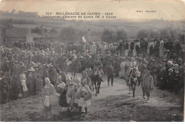 Millénaire De CLUNY - 1910 - Cortége De L'Entrée De Louis IX à CLUNY - état - Cluny