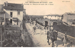 Millénaire De CLUNY - 1910 - Cortège De L'Entrée De Louis IX à CLUNY - état - Cluny