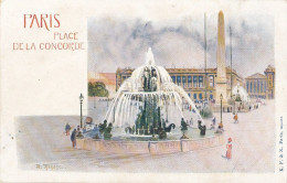 75 // PARIS VIII - Place De La Concorde  ILLUSTRATION HANCHE /  - Arrondissement: 08