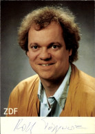 CPA Schauspieler Rolf Töpperwien, Portrait, Autogramm, ZDF - Acteurs