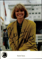 CPA Schauspielerin Kerstin Tewes, Portrait, Autogramm, NDR - Acteurs