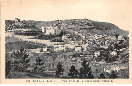 CAYLUS - Vue Prise De La Route Saint Antonin - Très Bon état - Caylus