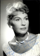 CPA Schauspielerin Ingeborg Stein, Portrait, Autogramm - Acteurs