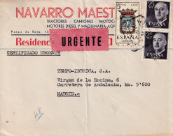 CARTA  1964  URGENTE - Cartas & Documentos