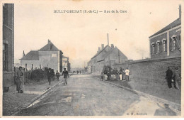 BULLY GRENAY - Rue De La Gare - état - Autres & Non Classés
