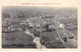 DOMFRONT - Vue Panoramique, Côté De La Gare - état - Domfront