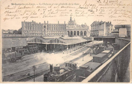 SAINT GERMAIN EN LAYE - Le Château Et Vue Générale De La Gare - Très Bon état - St. Germain En Laye (Kasteel)