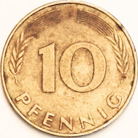 Germany Federal Republic - 10 Pfennig 1977 J, KM# 108 (#4658) - 10 Pfennig