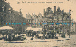 R010897 Gand. Place Ste Pharailde Ancien Hospice St. Laurent Et Marche Aux Poiss - Monde