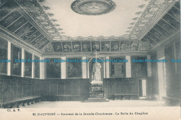 R010903 Dauphine. Couvent De La Grande Chartreuse. La Salle Du Chapitre. No 69 - Monde