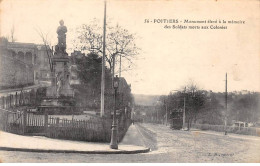 POITIERS - Monument à La Mémoire Des Soldats Morts Aux Colonies - Très Bon état - Poitiers